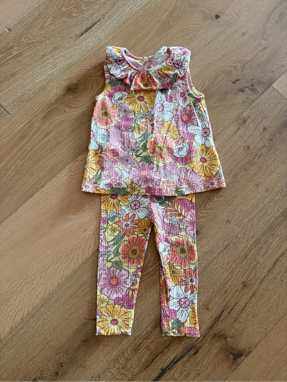 H&M toddler floral set
